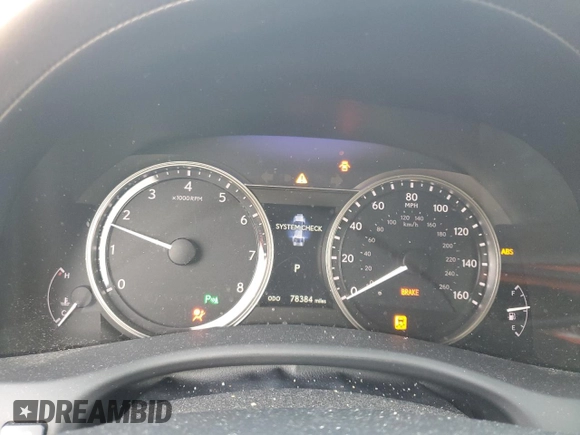 2014 Lexus GS 350 with VIN JTHCE1BL0E5020348, listed as a Copart auction lot 59482125 with 78,384 mi miles and Salvage title. Bid and sale history available at DreamBid. Image 9.