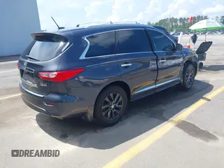 2014 Infiniti QX60 with VIN 5N1AL0MM6EC551107, listed as a IAAI auction lot 42094400 with 161,861 mi miles and . Bid and sale history available at DreamBid. Image 4.