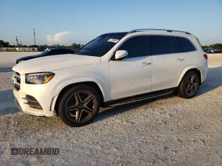 2022 Mercedes-Benz GLS 450 with VIN 4JGFF5KE8NA817664, listed as a Copart auction lot 67099964 with Not Provided miles and Salvage Title. Bid and sale history available at DreamBid. Image 1.