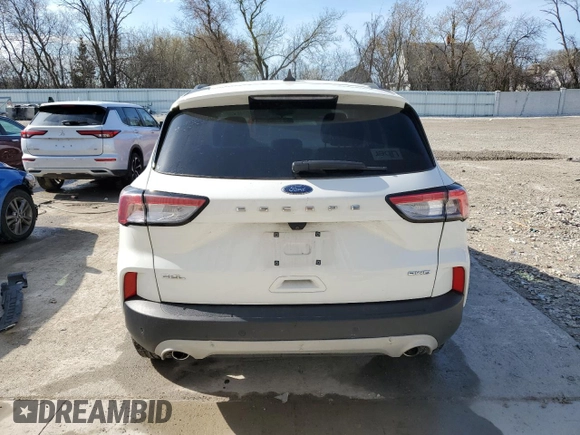 2021 Ford Escape SEL with VIN 1FMCU9H63MUA65675, listed as a Copart auction lot 54373695 with 84,534 mi miles and Clean Title. Bid and sale history available at DreamBid. Image 6.