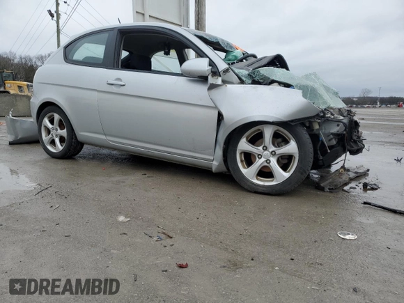 2009 Hyundai Accent Auto SE with VIN KMHCN36C39U116246, listed as a Copart auction lot 84941824 with 0 mi miles and Salvage Title. Bid and sale history available at carsss.com. Image 4.