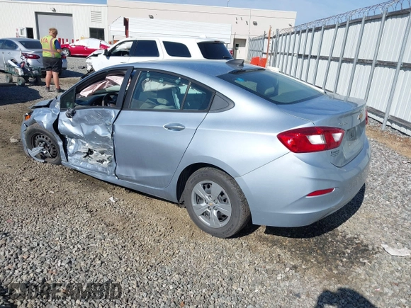 2018 Chevrolet Cruze LS with VIN 1G1BC5SM6J7167431, listed as a IAAI auction lot 41908430 with 126,611 mi miles and . Bid and sale history available at DreamBid. Image 3.