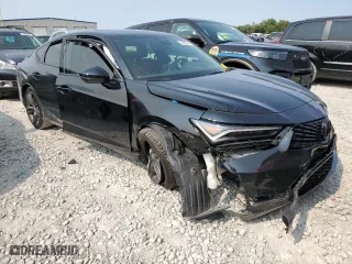 2023 Acura Integra w/A-Spec Technology Package with VIN 19UDE4H69PA016531, listed as a Copart auction lot 71002314 with 23,884 mi miles and Salvage Title. Bid and sale history available at carsss.com. Image 4.