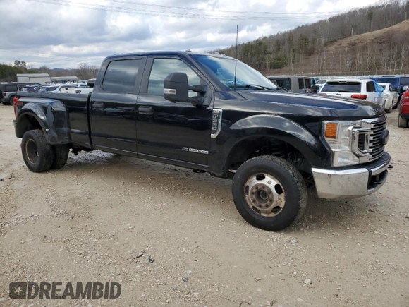 2022 Ford F-350 XL with VIN 1FT8W3DT3NEC57882, listed as a Copart auction lot 47957795 with 369,200 mi miles and Clean Title. Bid and sale history available at DreamBid. Image 4.