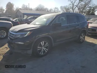 2016 Honda Pilot EX-L with VIN 5FNYF5H7XGB038380, listed as a Copart auction lot 82704994 with 108,400 mi miles and Salvage Title. Bid and sale history available at carsss.com. Image 1.