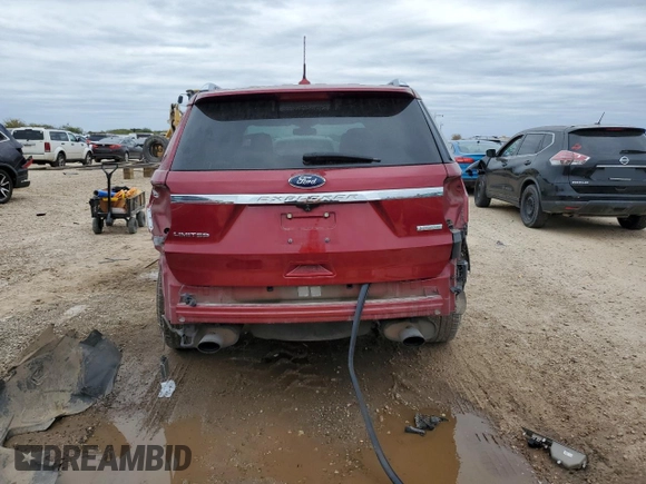 2019 Ford Explorer Limited z VIN 1FM5K7FH1KGA96037, wystawiony jako Copart lot #83707294 z przebiegiem 58 764 mil mil oraz Szkoda całkowita • Salvage title. Historia ofert i sprzedaży dostępna na DreamBid. Obrazek 6.