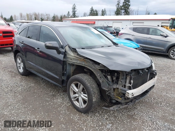 2013 Acura RDX Technology with VIN 5J8TB4H51DL005891, listed as a IAAI auction lot 41900377 with 170,765 mi miles and . Bid and sale history available at DreamBid. Image 1.