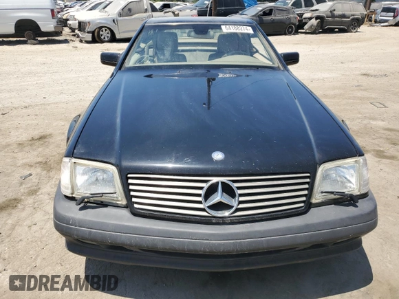 1998 Mercedes-Benz SL-Class with VIN WDBFA67F8WF158109, listed as a Copart auction lot 64188274 with 72,050 mi miles and Salvage Title. Bid and sale history available at carsss.com. Image 5.