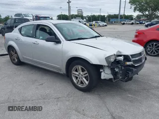 2008 Dodge Avenger SXT with VIN 1B3LC56K98N213958, listed as a IAAI auction lot 41829798 with 128,123 mi miles. Bid and sale history available at carsss.com. Image 1.