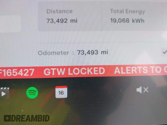 2022 Tesla Model 3 Long Range z VIN 5YJ3E1EB4NF165427, wystawiony jako IAAI lot #42290413 z przebiegiem 73 493 mil mil oraz . Historia ofert i sprzedaży dostępna na DreamBid. Obrazek 15.