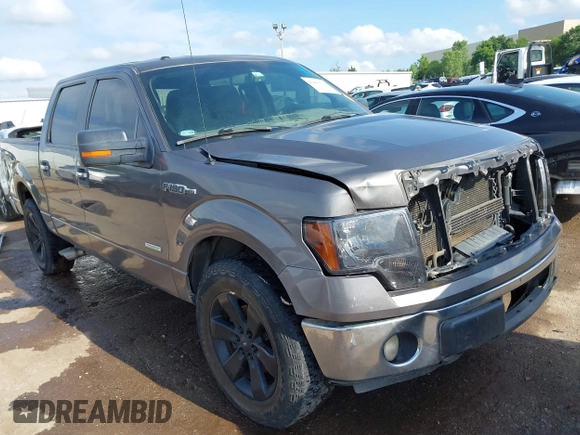 2012 Ford F-150 XL with VIN 1FTFW1ET4CKE34464, listed as a IAAI auction lot 42483610 with 235,312 mi miles and . Bid and sale history available at DreamBid. Image 1.