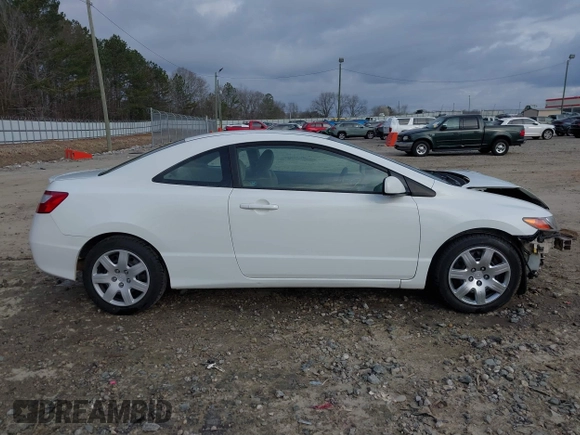 2006 Honda Civic Cpe LX with VIN 2HGFG126X6H501741, listed as a IAAI auction lot 41717607 with 86,030 mi miles. Bid and sale history available at carsss.com. Image 13.