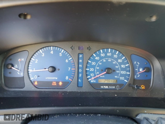 2003 Toyota Sienna LE with VIN 4T3ZF13C73U534999, listed as a Copart auction lot 70594794 with 296,433 mi miles and Salvage Title. Bid and sale history available at carsss.com. Image 9.