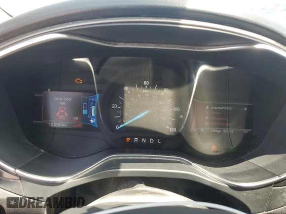 2017 Ford Fusion Hybrid SE with VIN 3FA6P0LU1HR266939, listed as a Copart auction lot 61018305 with 121,293 mi miles and Salvage title. Bid and sale history available at DreamBid. Image 9.
