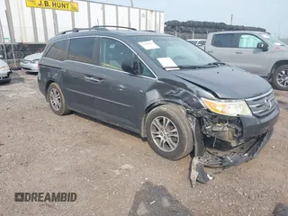 2012 Honda Odyssey EX-L с VIN 5FNRL5H68CB118341, выставлен на аукционе IAAI как лот 42405864 с пробегом 177 281 миль миль и . История ставок и продаж доступна на DreamBid. Изображение 1.