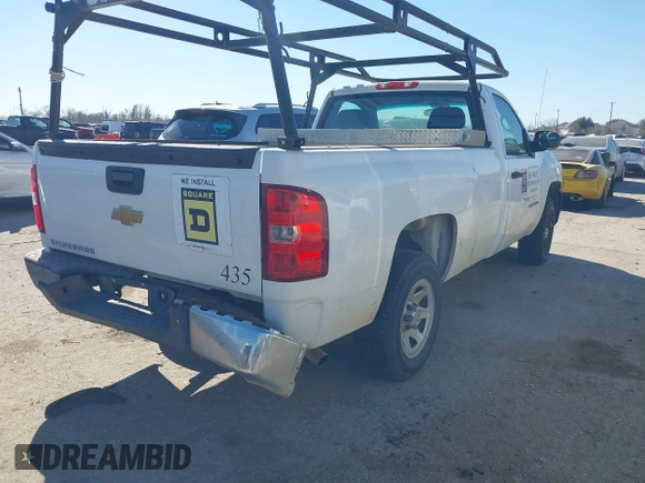 2013 Chevrolet Silverado 1500 Work Truck with VIN 1GCNCPEX3DZ341728, listed as a IAAI auction lot 41423447 with 221,168 mi miles and . Bid and sale history available at DreamBid. Image 4.