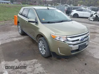 2013 Ford Edge Limited with VIN 2FMDK3KC4DBB71273, listed as a IAAI auction lot 41893608 with 191,282 mi miles. Bid and sale history available at carsss.com. Image 1.
