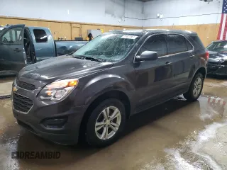 2016 Chevrolet Equinox LS with VIN 2GNFLEEK1G6339643, listed as a Copart auction lot 49295535 with 121,620 mi miles and Clean Title. Bid and sale history available at DreamBid. Image 1.