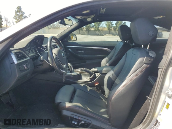 2019 BMW 4 Series 430i with VIN WBA4W3C51KAG91402, listed as a Copart auction lot 47631785 with 81,039 mi miles and Salvage Title. Bid and sale history available at carsss.com. Image 7.