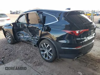 2023 Acura MDX w/Technology Package with VIN 5J8YE1H45PL042305, listed as a Copart auction lot 68104074 with 21,875 mi miles and Salvage Title. Bid and sale history available at carsss.com. Image 2.