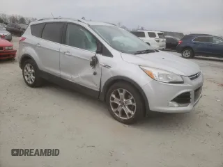 2016 Ford Escape Titanium with VIN 1FMCU9J95GUA34579, listed as a Copart auction lot 47172325 with 107,738 mi miles and Salvage Title. Bid and sale history available at carsss.com. Image 4.
