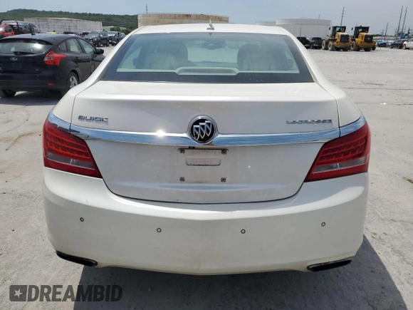 2014 Buick LaCrosse Premium I with VIN 1G4GD5G30EF255277, listed as a Copart auction lot 57251345 with 134,500 mi miles and Salvage title. Bid and sale history available at DreamBid. Image 6.