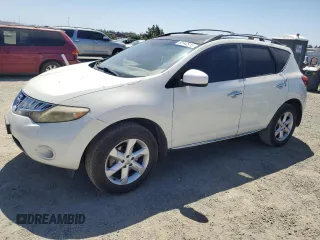 2009 Nissan Murano SL z VIN JN8AZ18U29W031904, wystawiony jako Copart lot #60540915 z przebiegiem 189 398 mil mil oraz Czysty tytuł • Clean title. Historia ofert i sprzedaży dostępna na DreamBid. Obrazek 1.