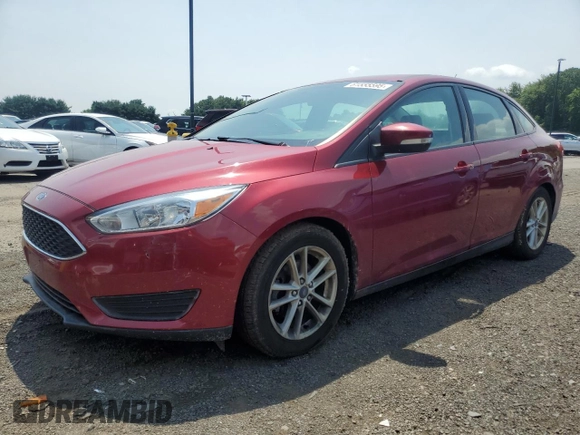 2016 Ford Focus SE with VIN 1FADP3F2XGL296408, listed as a Copart auction lot 61555595 with 155,685 mi miles and Clean title. Bid and sale history available at DreamBid. Image 1.