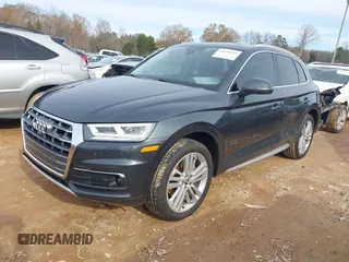 2019 Audi Q5 Prestige with VIN WA1CNAFY2K2023587, listed as a IAAI auction lot 41059294 with 54,591 mi miles. Bid and sale history available at carsss.com. Image 2.