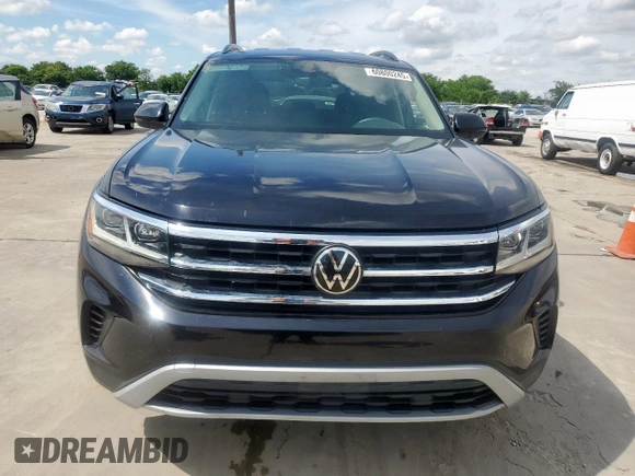 2021 Volkswagen Atlas S with VIN 1V2AP2CA2MC501698, listed as a Copart auction lot 60800245 with 159,721 mi miles and Clean title. Bid and sale history available at DreamBid. Image 5.
