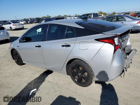 2022 Toyota Prius L Eco with VIN JTDKAMFU6N3174068, listed as a Copart auction lot 50403295 with 102,265 mi miles and Salvage Title. Bid and sale history available at DreamBid. Image 2.