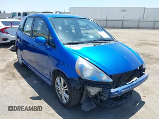 2007 Honda Fit Sport z VIN JHMGD38667S055711, wystawiony jako IAAI lot #42276338 z przebiegiem 324 410 mil mil oraz . Historia ofert i sprzedaży dostępna na DreamBid. Obrazek 1.
