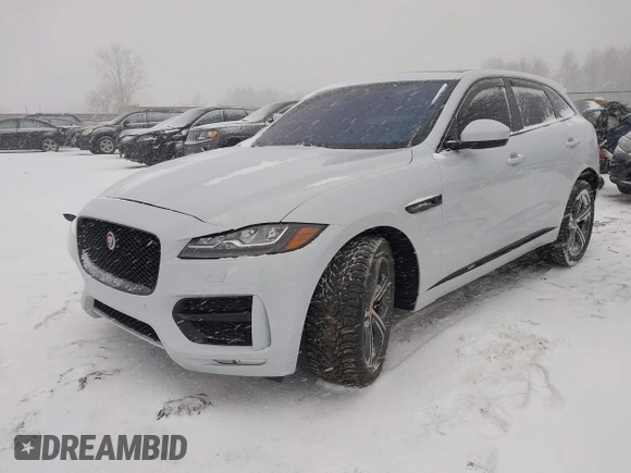 2017 Jaguar F-Pace 35t R-Sport with VIN SADCL2BV0HA060962, listed as a IAAI auction lot 41748070 with 117,718 mi miles and . Bid and sale history available at DreamBid. Image 17.