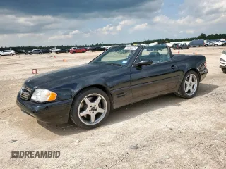 1999 Mercedes-Benz SL 500 z VIN WDBFA68F6XF174406, wystawiony jako Copart lot #59990425 z przebiegiem 87 234 mil mil oraz Szkoda całkowita • Salvage title. Historia ofert i sprzedaży dostępna na DreamBid. Obrazek 1.