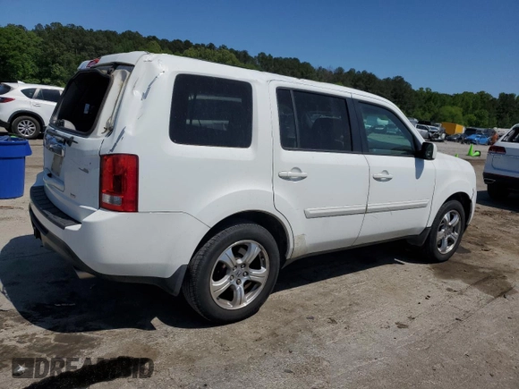 2012 Honda Pilot EX-L with VIN 5FNYF3H56CB034050, listed as a Copart auction lot 52707715 with 149,221 mi miles and Salvage Title. Bid and sale history available at carsss.com. Image 3.