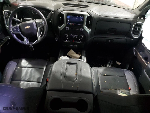 2022 Chevrolet Silverado 3500HD LT with VIN 1GC4YTEY0NF236534, listed as a Copart auction lot 83313874 with 35,678 mi miles and Salvage Title. Bid and sale history available at carsss.com. Image 8.