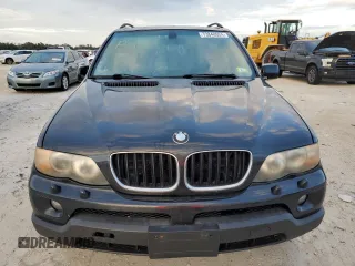 2005 BMW X5 3.0i with VIN 5UXFA13535LB09774, listed as a Copart auction lot 73848924 with 0 mi miles and Salvage Title. Bid and sale history available at carsss.com. Image 5.