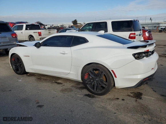2021 Chevrolet Camaro 2SS with VIN 1G1FH1R7XM0104020, listed as a Copart auction lot 86923124 with 27,123 mi miles and Salvage Title. Bid and sale history available at carsss.com. Image 2.
