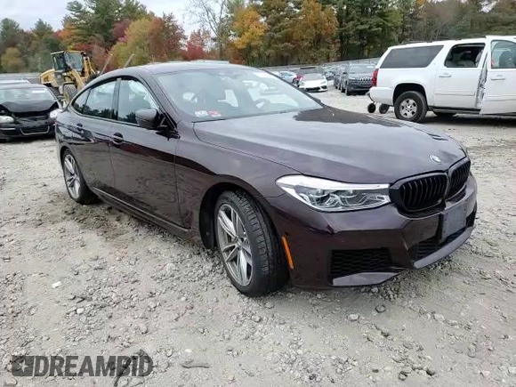 2019 BMW 6 Series 640i xDrive with VIN WBAJV6C56KBK08565, listed as a Copart auction lot 72198393 with 19,420 mi miles. Bid and sale history available at carsss.com. Image 11.