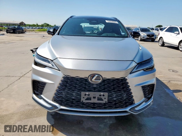2023 Lexus RX 500h F Sport Performance with VIN 2T2BCMEA6PC006244, listed as a Copart auction lot 53938605 with 13,841 mi miles and Salvage title. Bid and sale history available at DreamBid. Image 5.