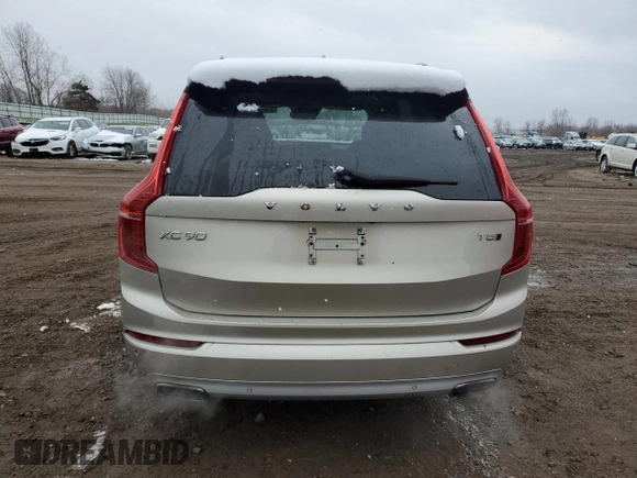 2016 Volvo XC90 Momentum with VIN YV4102XK5G1056816, listed as a Copart auction lot 81253474 with 188,095 mi miles and Clean Title. Bid and sale history available at carsss.com. Image 6.