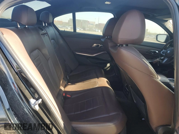 2019 BMW 3 Series 330i xDrive with VIN WBA5R7C51KAJ81891, listed as a Copart auction lot 54197695 with 70,722 mi miles and Salvage title. Bid and sale history available at DreamBid. Image 10.