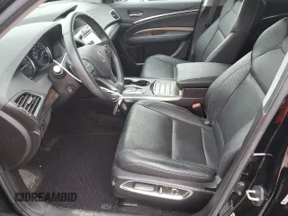 2019 Acura MDX Technology with VIN 5J8YD3H50KL011673, listed as a Copart auction lot 60538285 with 33,677 mi miles and Salvage title. Bid and sale history available at DreamBid. Image 7.