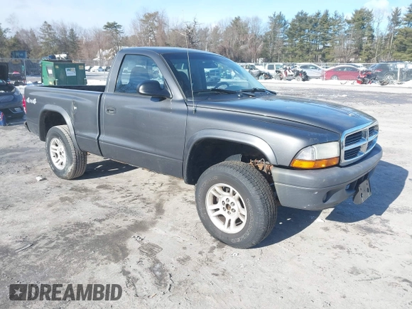 2004 Dodge Dakota with VIN 1D7GG16K24S588718, listed as a IAAI auction lot 41552216 with 140,653 mi miles and . Bid and sale history available at DreamBid. Image 1.