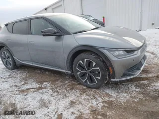 2022 Kia EV6 Wind with VIN KNDC3DLC0N5076216, listed as a IAAI auction lot 41420920 with 21,895 mi miles. Bid and sale history available at carsss.com. Image 1.