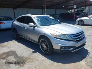 2013 Honda Crosstour EX-L z VIN 5J6TF1H56DL002397, wystawiony jako IAAI lot #42311472 z przebiegiem 243 067 mil mil oraz . Historia ofert i sprzedaży dostępna na DreamBid. Obrazek 1.