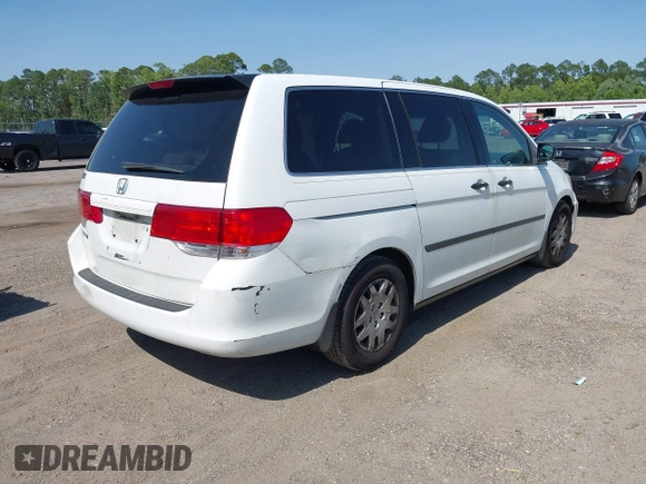 2008 Honda Odyssey LX с VIN 5FNRL38208B085053, выставлен на аукционе IAAI как лот 42301338 с пробегом 209 993 миль миль и . История ставок и продаж доступна на DreamBid. Изображение 4.