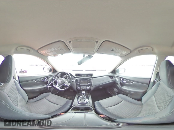 2017 Nissan Rogue SV z VIN JN8AT2MT9HW143571, wystawiony jako Copart lot #53751385 z przebiegiem 105 333 mil mil oraz Szkoda całkowita • Salvage title. Historia ofert i sprzedaży dostępna na DreamBid. Obrazek 14.