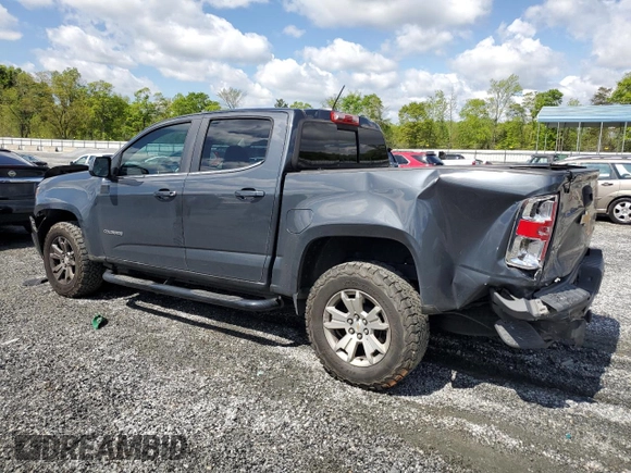 2016 Chevrolet Colorado 2WD LT with VIN 1GCGSCE30G1346910, listed as a Copart auction lot 52750195 with 169,445 mi miles and Salvage title. Bid and sale history available at DreamBid. Image 2.