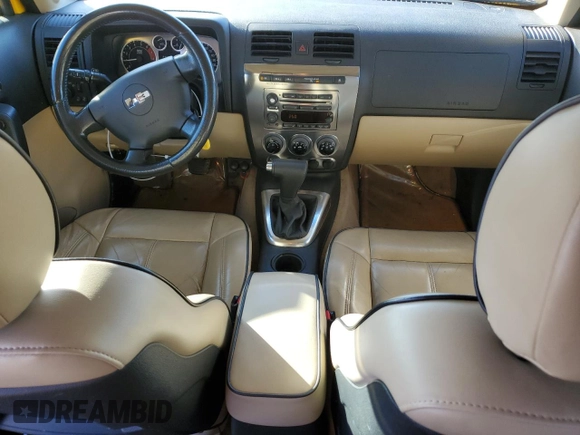 2006 Hummer H3 with VIN 5GTDN136668104360, listed as a Copart auction lot 85010584 with 171,619 mi miles and Salvage Title. Bid and sale history available at DreamBid. Image 8.